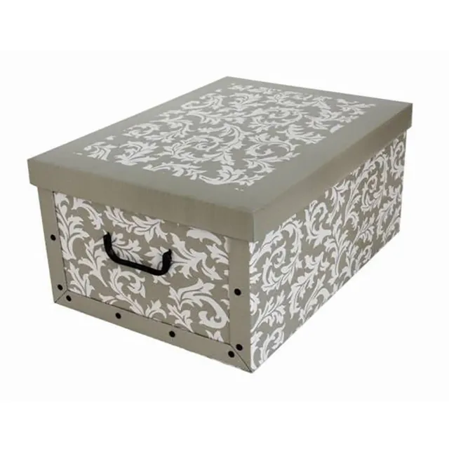 Kreher Barock Provence Dekokarton 40 Liter mit Griffen