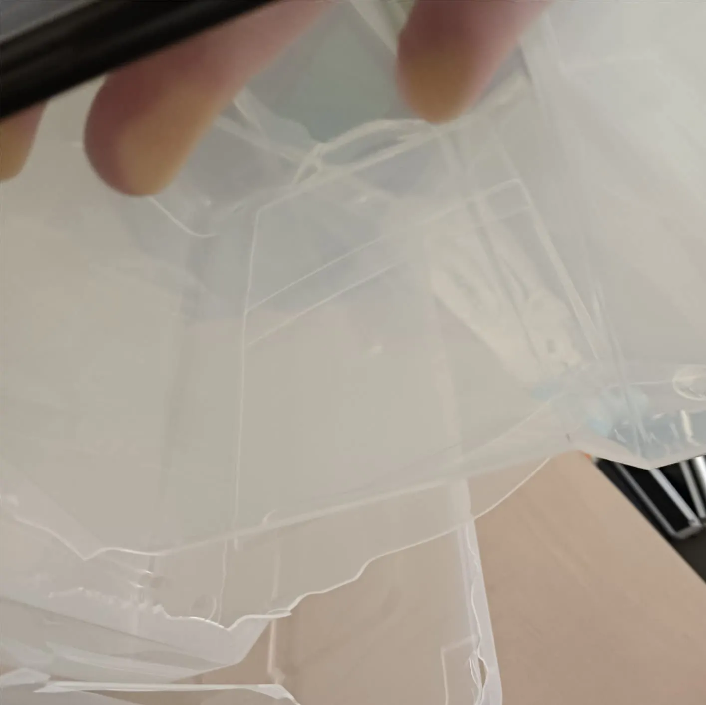 Iris Ohyama NTB-30 Aufbewahrungsbox 30 L 6er-Set transparent