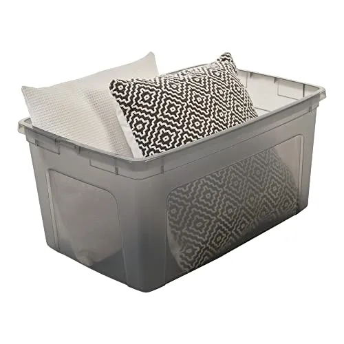 Iris Ohyama MCB-50 Aufbewahrungsbox 50L 5er-Set grau