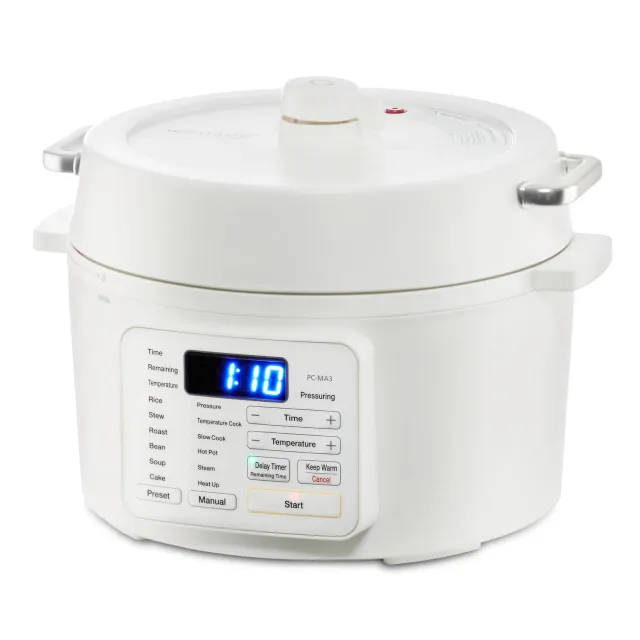 Iris Ohyama Woozoo PC-MA3 Multikocher 3L weiß 12-in-1