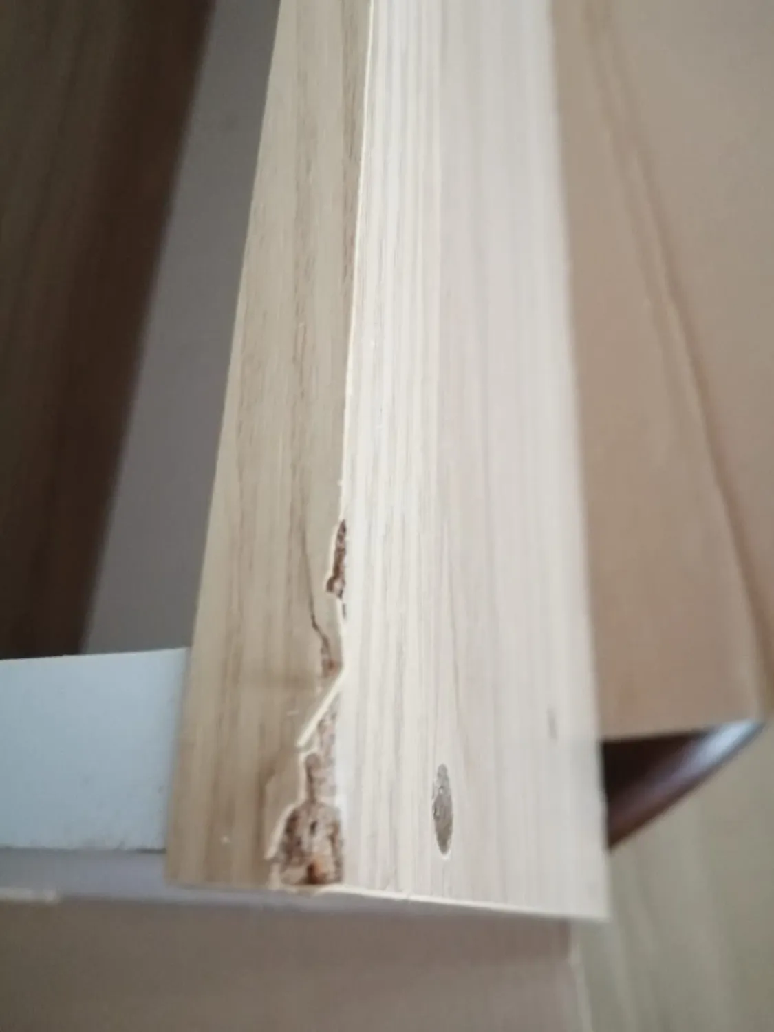 Iris Ohyama UB-9025 Regal 3 Ebenen hellbraun Holz