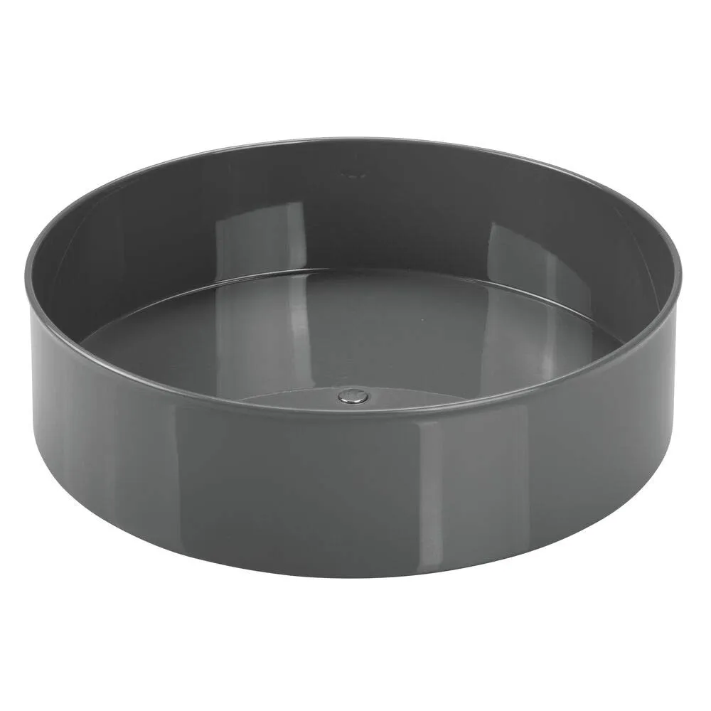 M Design Drehteller Kunststoff Dunkelgrau 29,2 cm drehbar