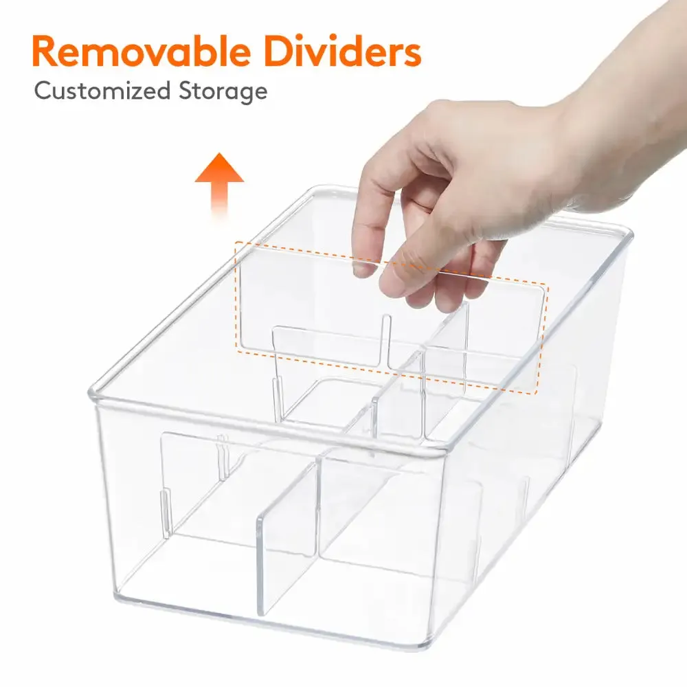 Lifewit Teebeutel Box Küche transparent mit Deckel