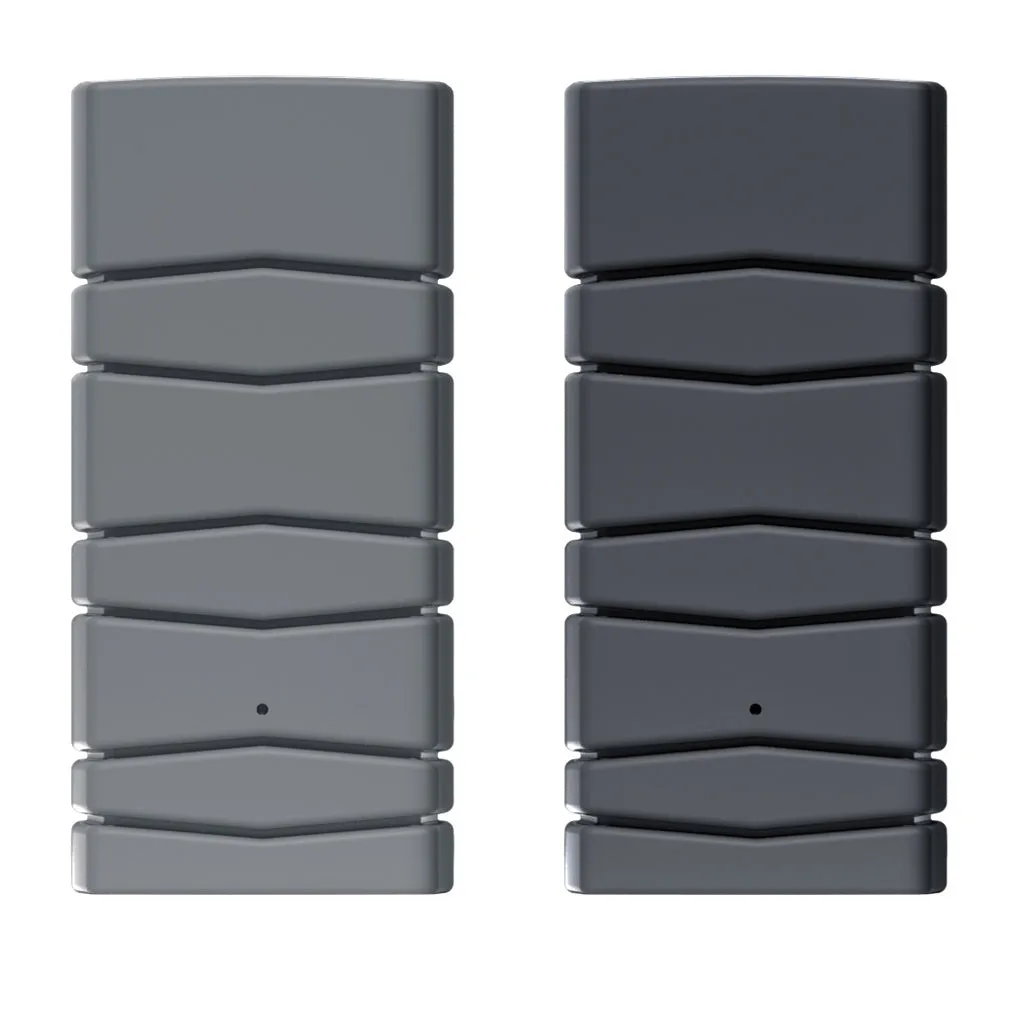 Kreher Aqua Tower Regentonne Anthrazit 650L mit Hahn