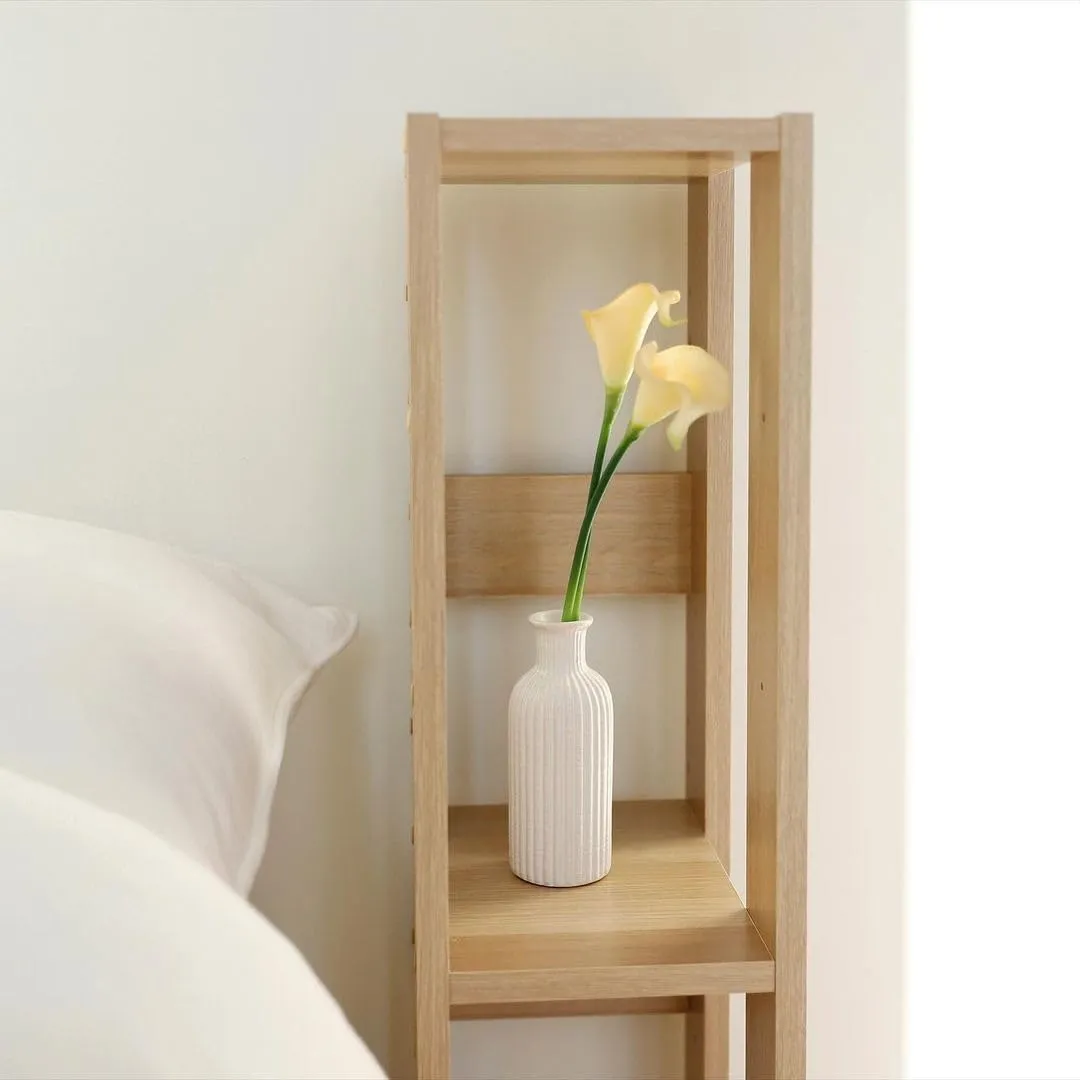 Iris Ohyama Open Wood Rack OWR-200 Regal hellbraun 20 cm
