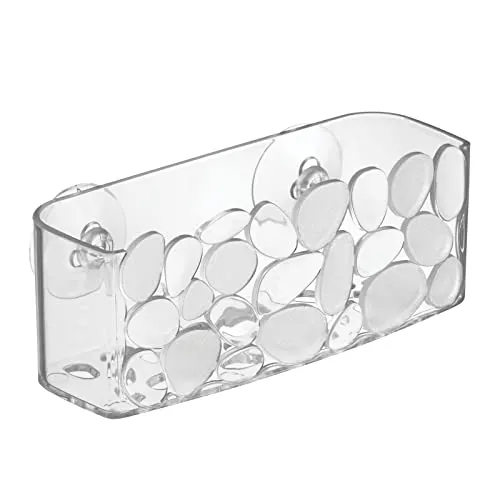 mDesign Schwammhalter Spülbecken Organizer transparent Saugnapf