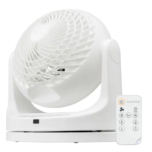 Iris Ohyama Woozoo PCF-MKC18 Tischventilator weiß 23m²