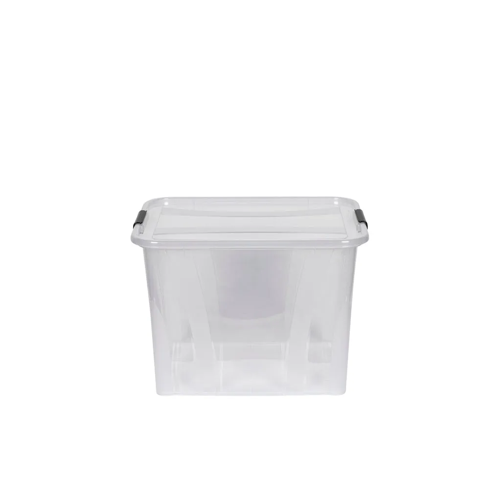 Kreher Master Box Aufbewahrungsbox mit Deckel 7 Liter transparent
