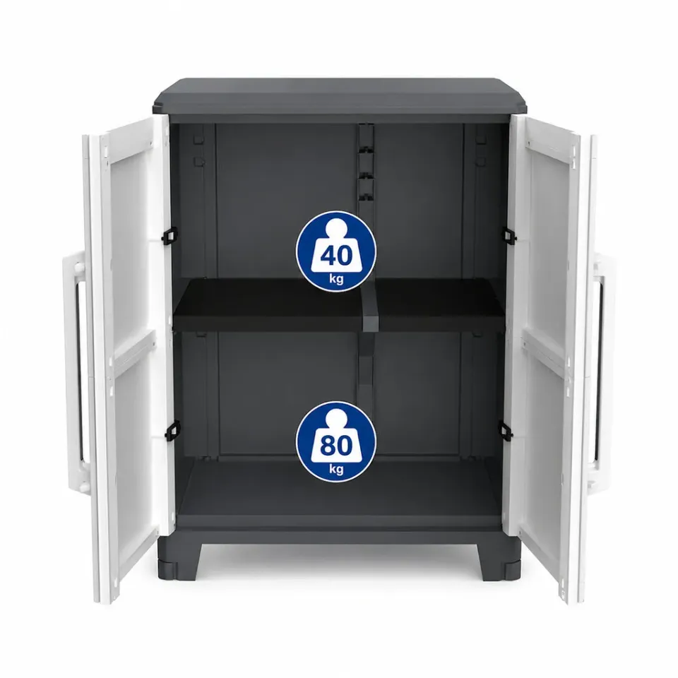 Kreher Transforming Kunststoffschrank M Schwarz IP43