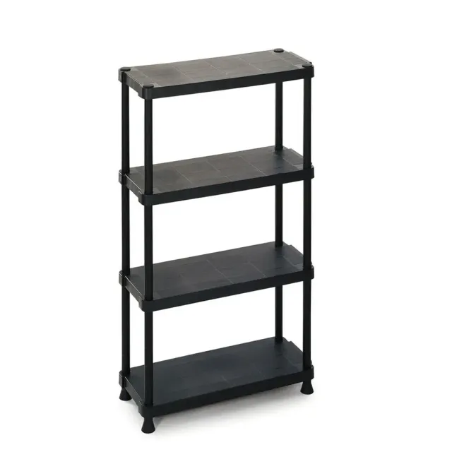 Kreher Terry 12 Haushaltsregal 60x30x132 cm schwarz 25kg