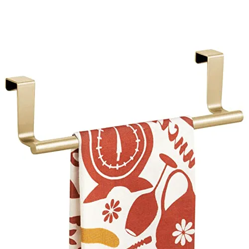 mDesign 17894MDKEU Handtuchhalter Messingfarbend