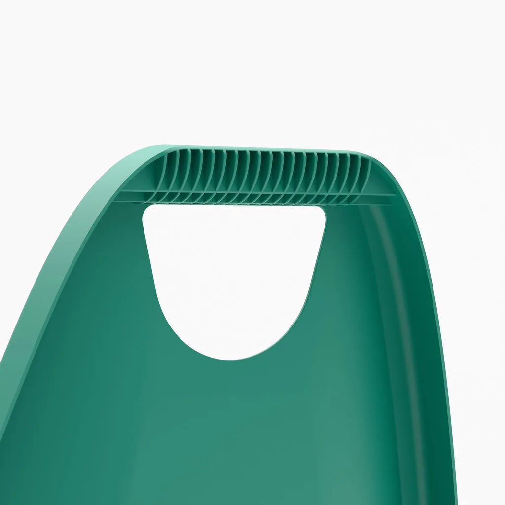 Kreher Gartenkarre Gartentrolley 60 Liter Schwarz recycelt