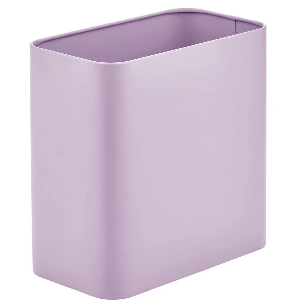 mDesign Mülleimer Metall Bronze 14x26 cm