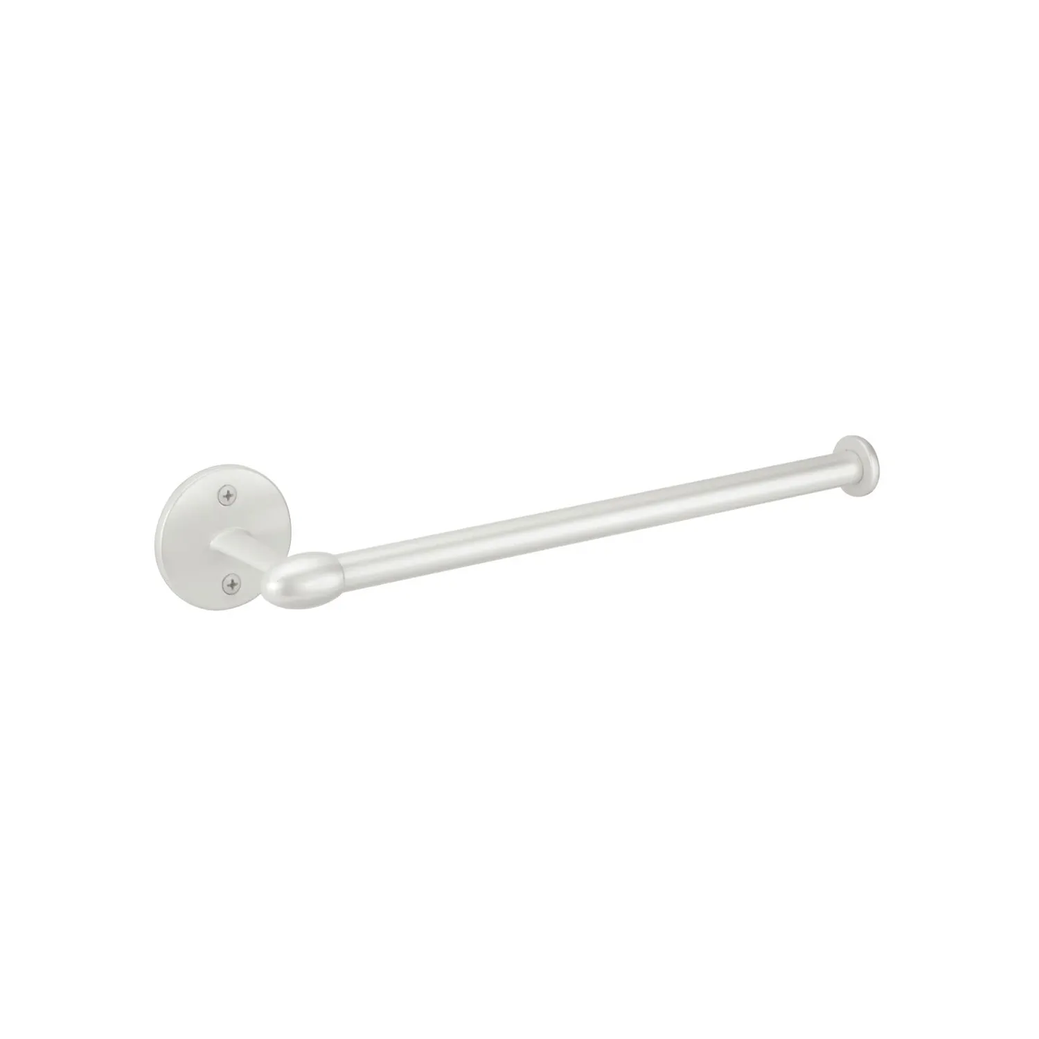 mDesign 2788MDKEU Küchenrollenhalter Wand weiß Edelstahl