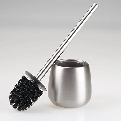mDesign WC Ersatzbürstenkopf 2er-Set schwarz Kunststoff