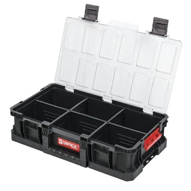 Kreher Q-Brick Two Organizer Flex 14,3 L mit Fächern
