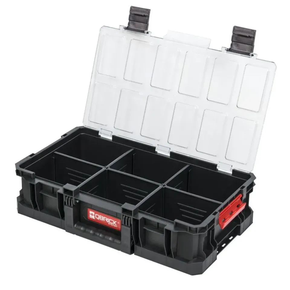 Kreher Q-Brick Two Organizer Flex 14,3 L mit Fächern