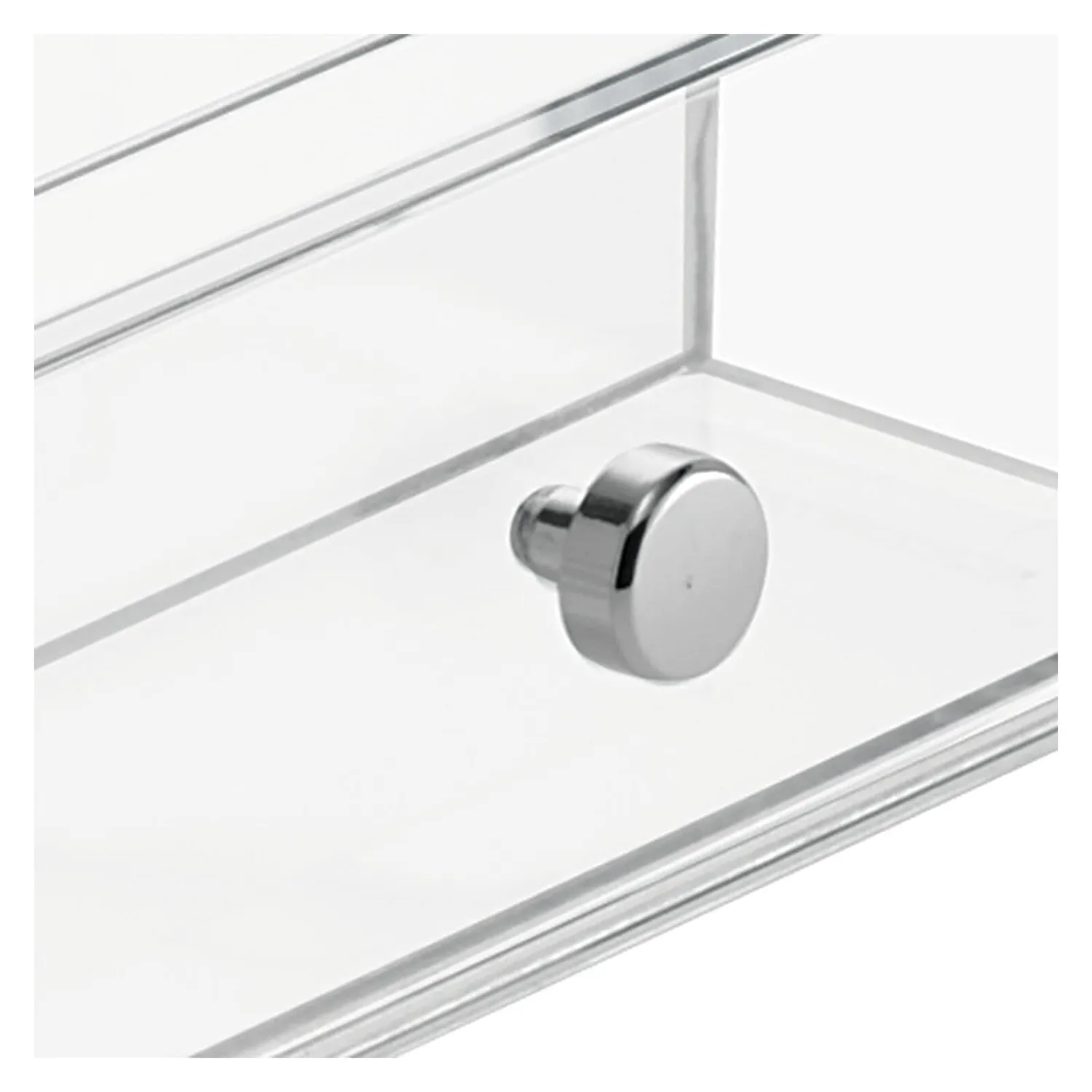 mDesign Schubladenbox Kosmetik Tower transparent 5 Fächer