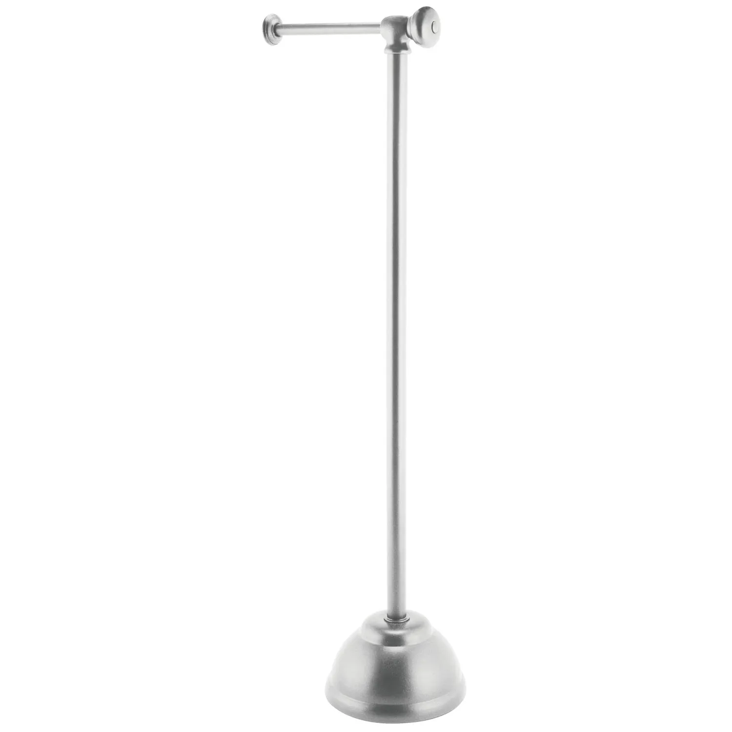 mDesign Toilettenpapierständer Metall silber 67,5 cm