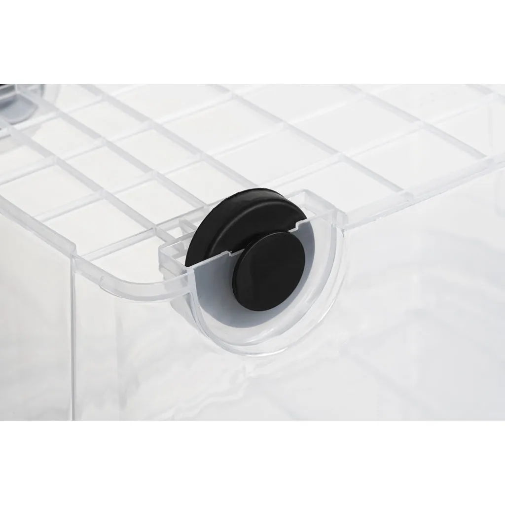 Kreher Roller Box Aufbewahrungsbox-Set transparent 20+40 L