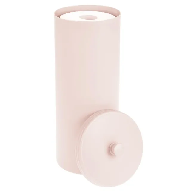 M Design Toilettenpapierhalter Klorollenhalter freistehend rosa 3 Rollen