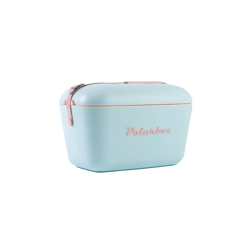 Kreher Polarbox Kühlbox 12 Liter Classic Blau Retro mit Trageriemen