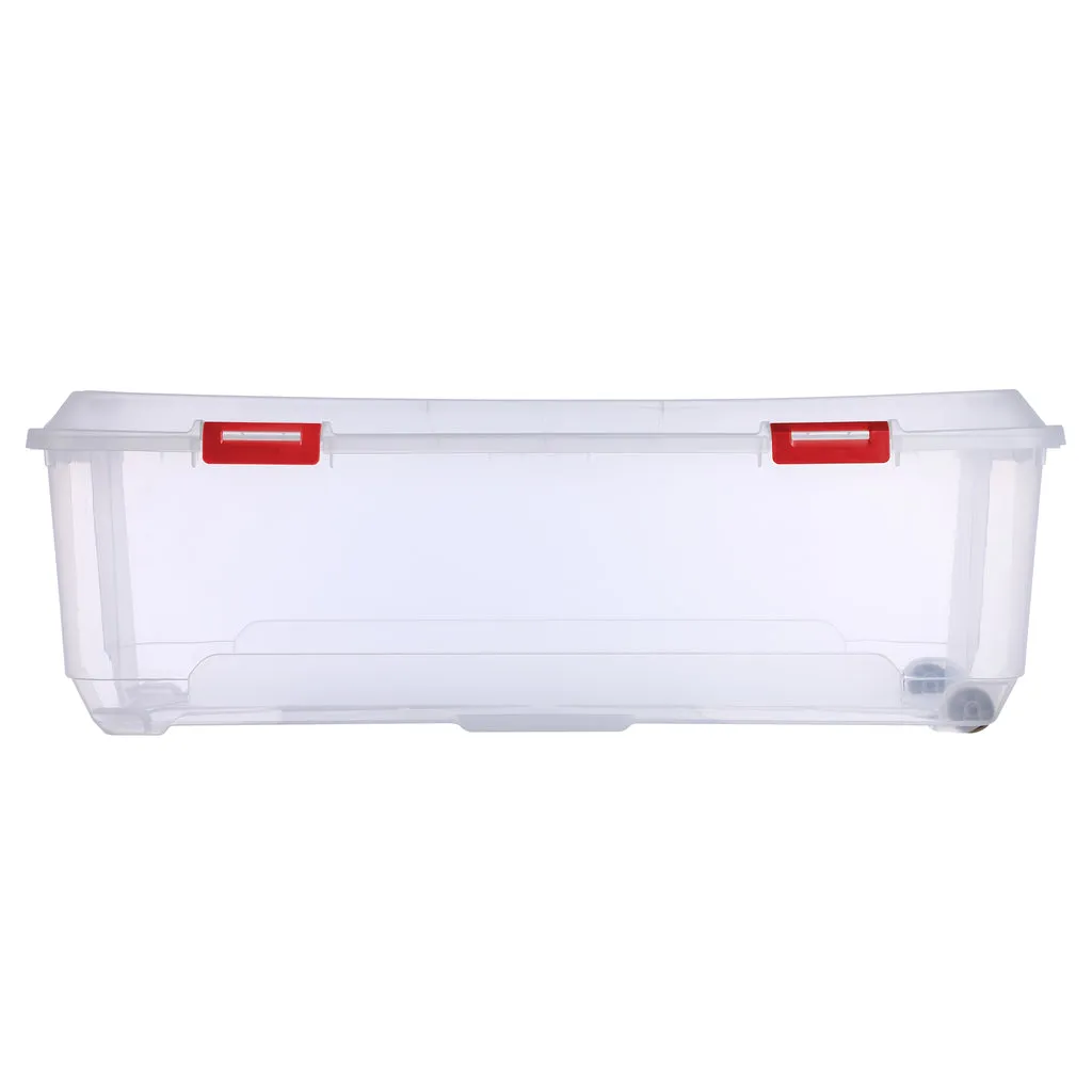Kreher Weihnachtsbaumbox XXL Transparent 1er mit Rollen