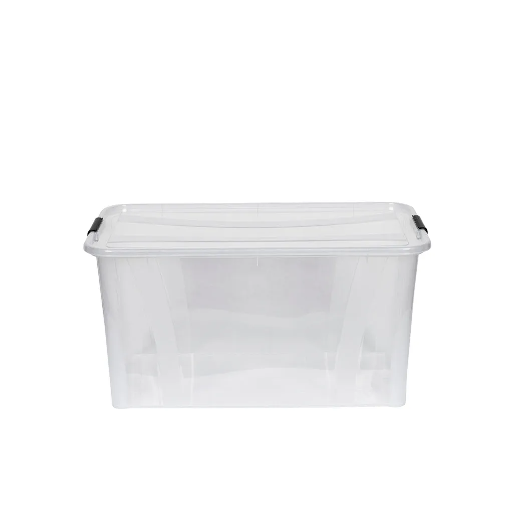 Kreher Master Box Aufbewahrungsbox mit Deckel 7 Liter transparent