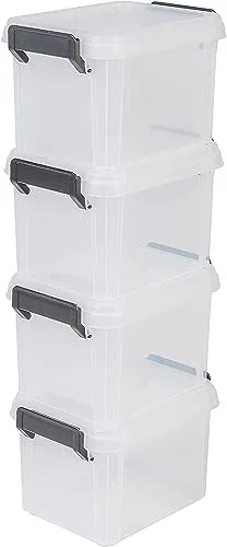 Iris Ohyama Multi Box MBX-2 Box transparent 2 L 4er-Set
