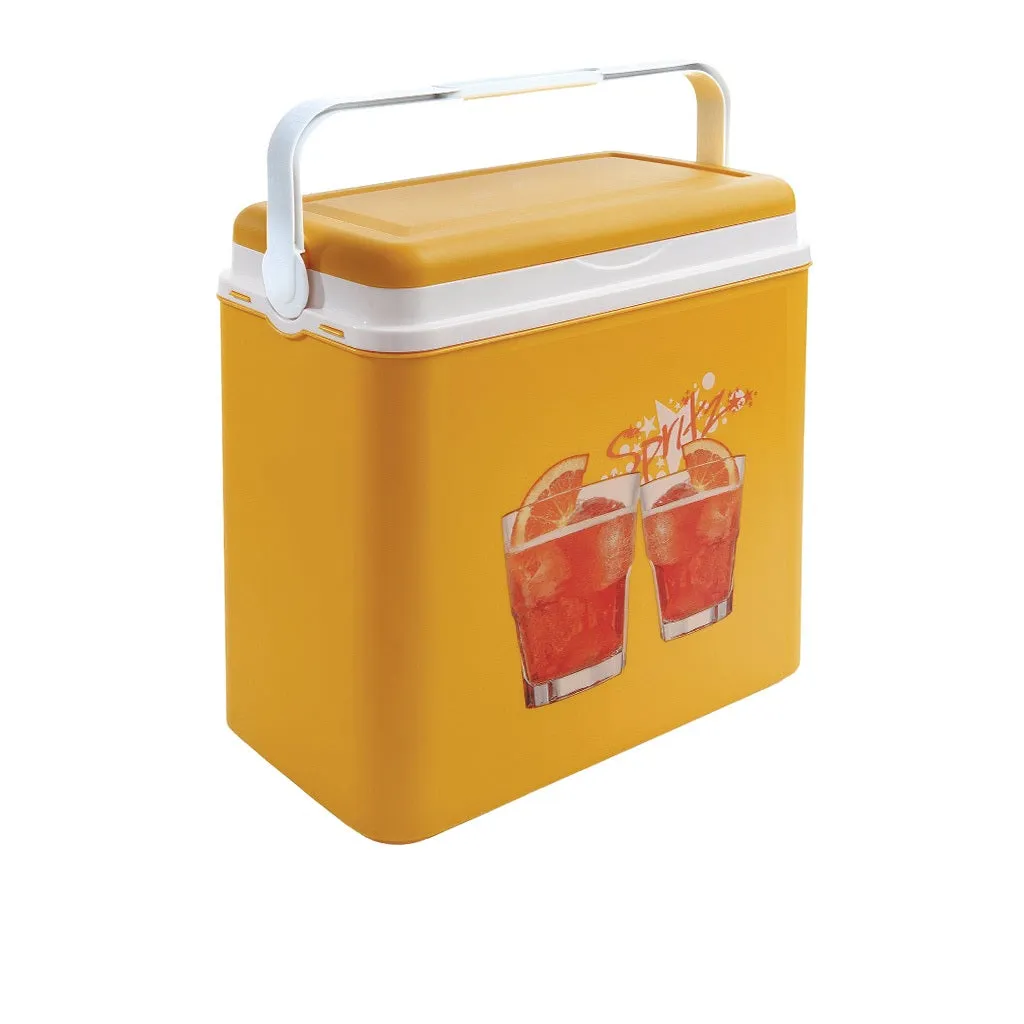 Kreher Kühlbox 24 Liter Blau passive Box mit Deckel