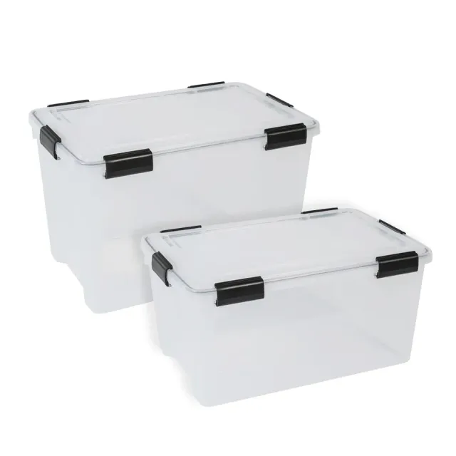 Kreher Box Dichtung Aufbewahrungsbox 50 Liter transparent dicht