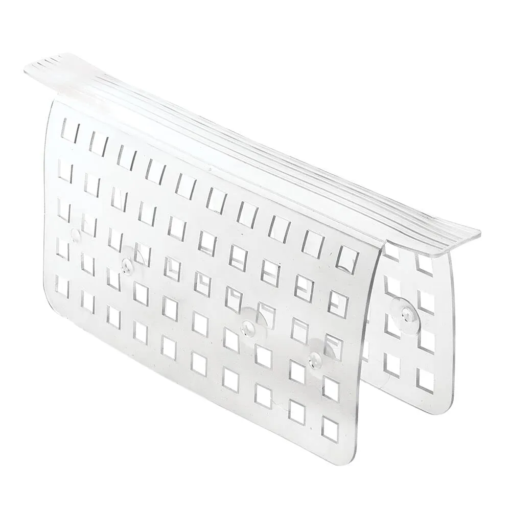 mDesign Spülbeckenmatte PVC durchsichtig 3er-Set