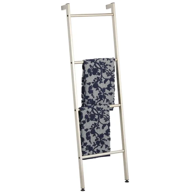 mDesign Handtuchleiter Handtuchständer beige 4 Ebenen Metall