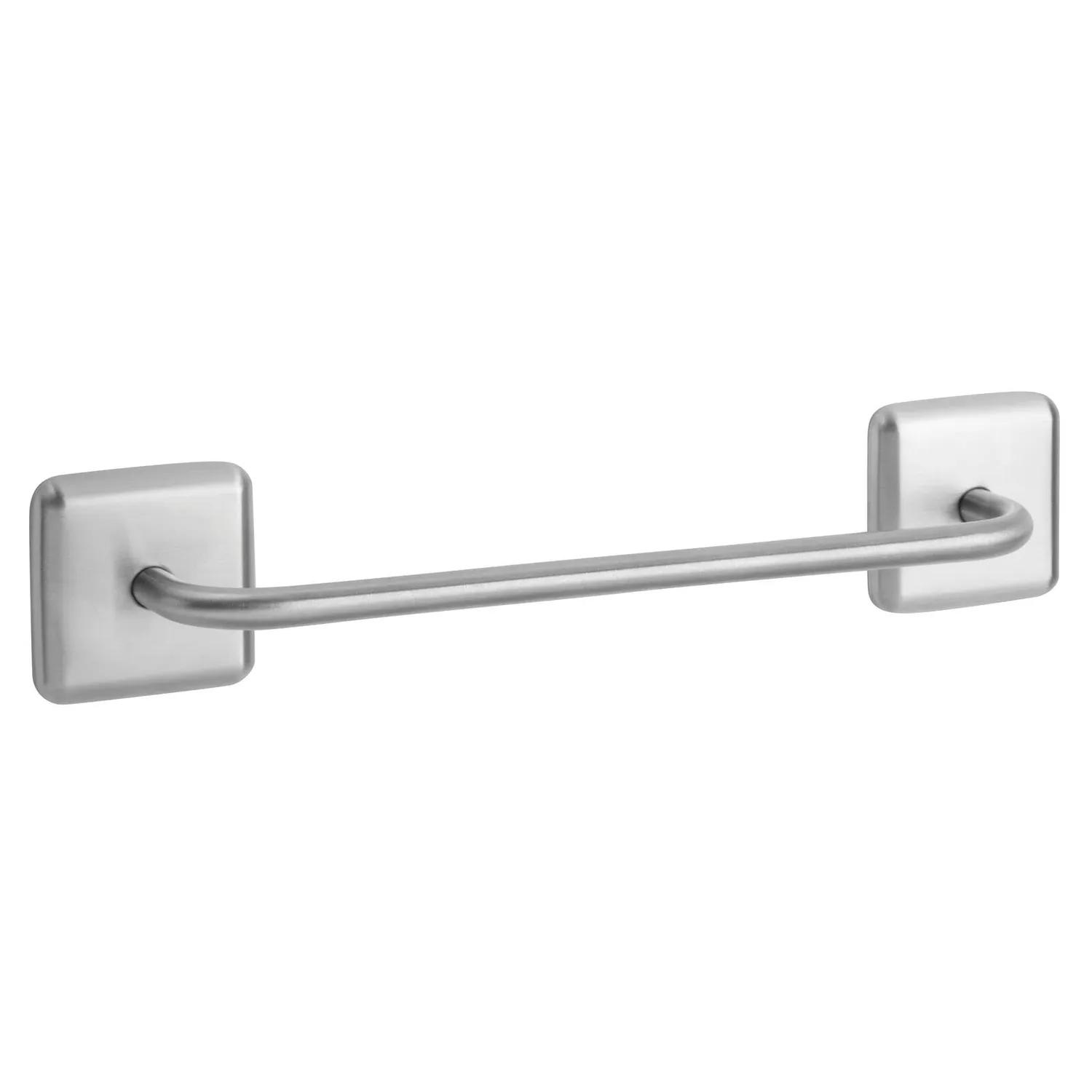 mDesign Handtuchhalter Selbstklebend Edelstahl Silber 2er