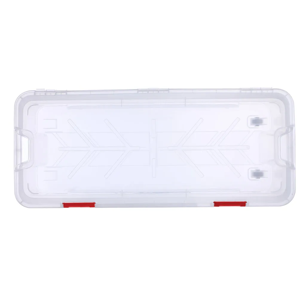 Kreher Weihnachtsbaumbox XXL Transparent 1er mit Rollen