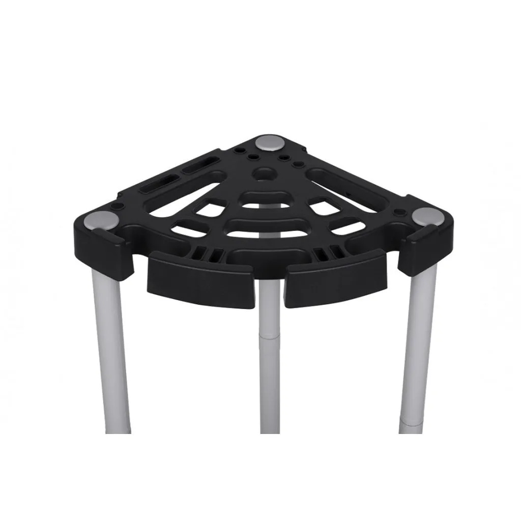 Kreher Gartengerätehalter Gerätehalter Schwarz-Grau modular 73 cm