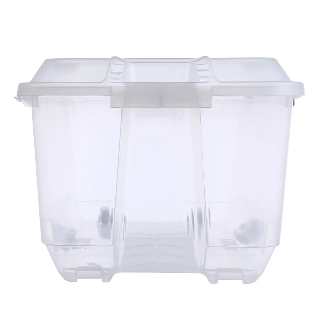 Kreher Weihnachtsbaumbox XXL Transparent 1er mit Rollen