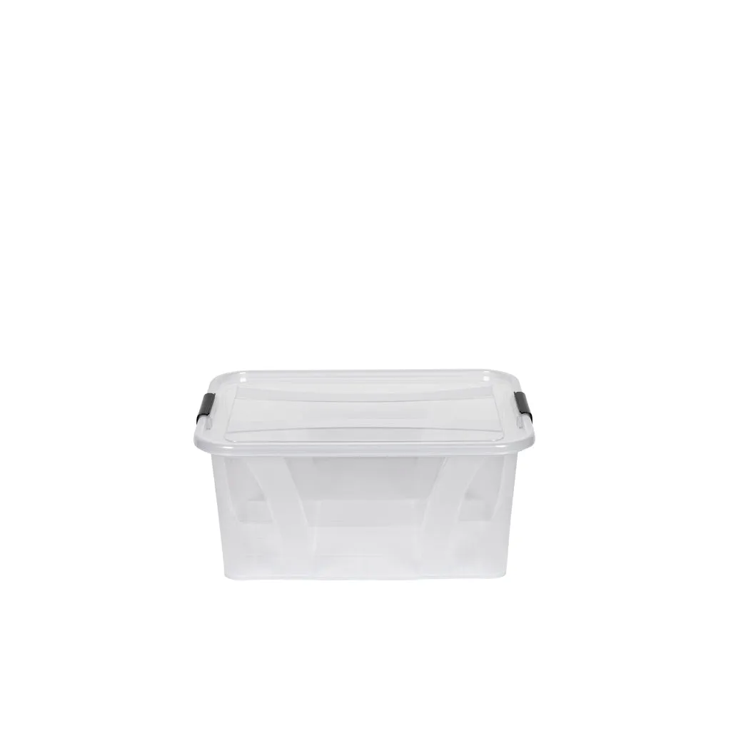 Kreher Master Box Aufbewahrungsbox mit Deckel 7 Liter transparent
