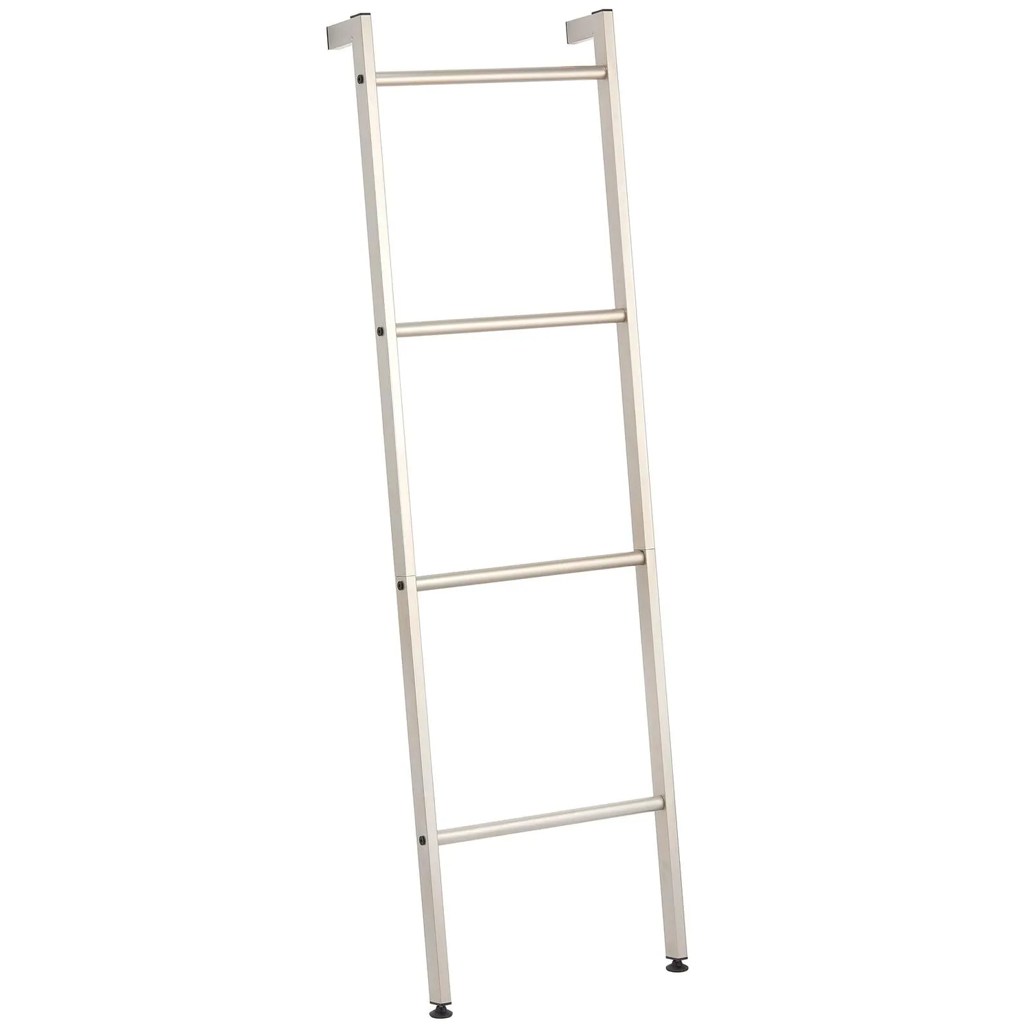 mDesign Handtuchleiter Handtuchständer beige 4 Ebenen Metall