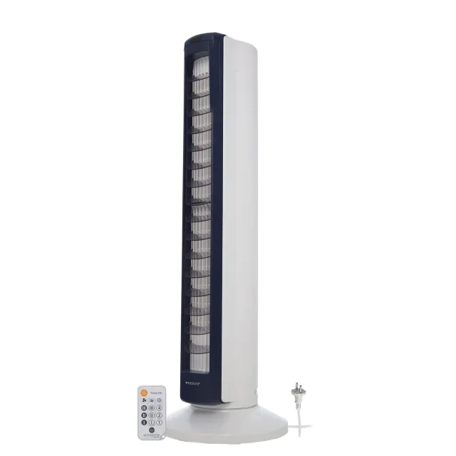 Iris Ohyama Woozoo TWF-C82T Turmventilator weiß leise