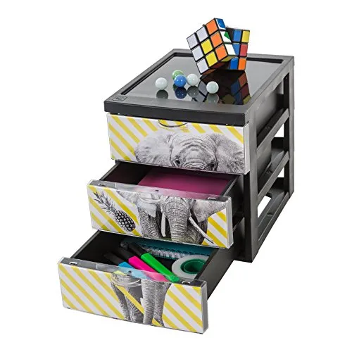 Iris Ohyama Style Chest SCF-A5 Kommode 3 Schubladen