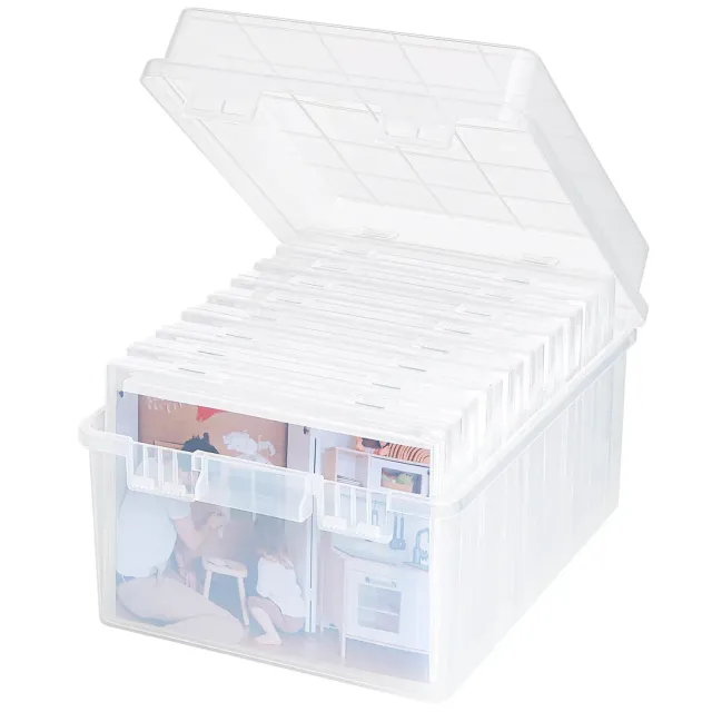 Lifewit Fotobox 13x18 9 Fächer für 900 Fotos
