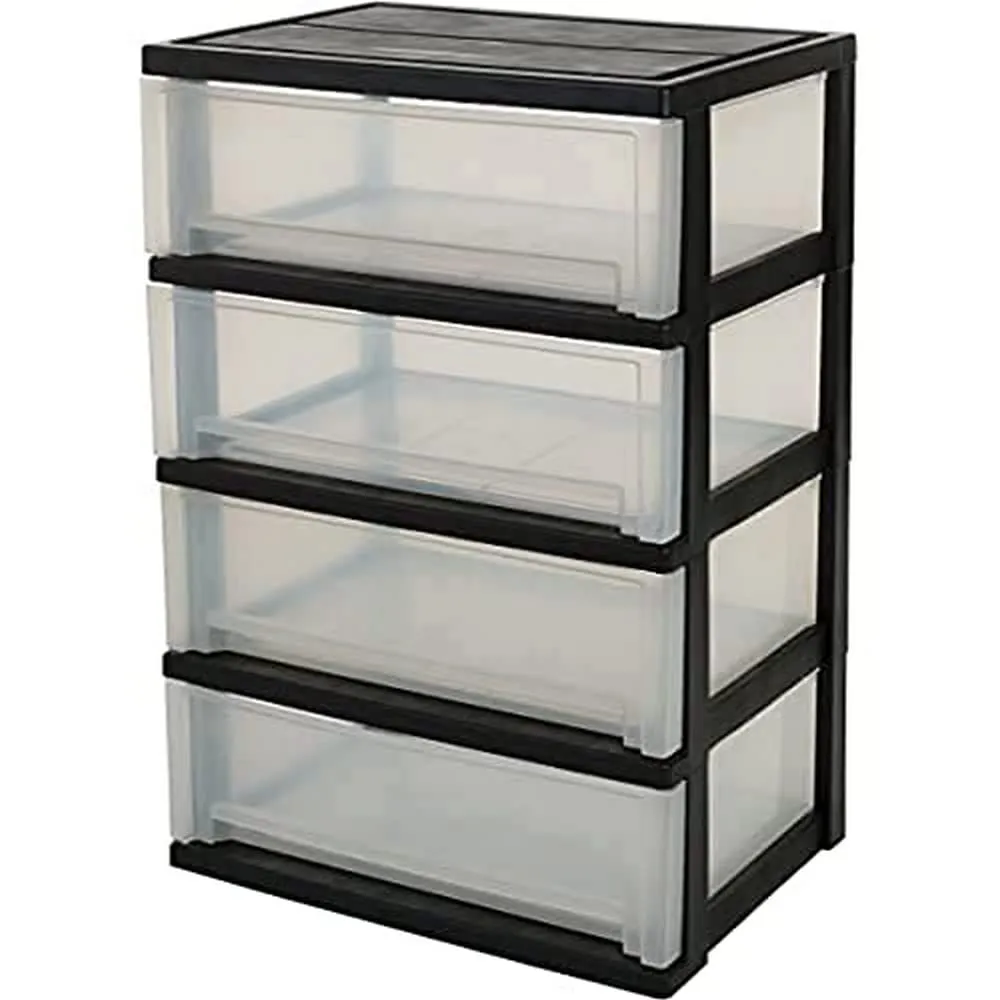 Iris Ohyama Smart Wide Chest SWC-503 Rollcontainer 3 Schubl