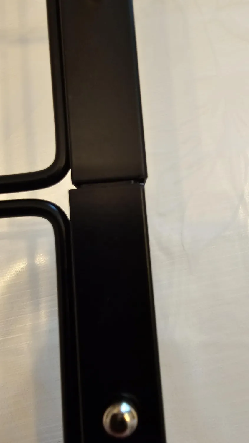BOMCLAP Küchenregal Pfannenhalter Eisen schwarz 70 cm mit 10 Haken
