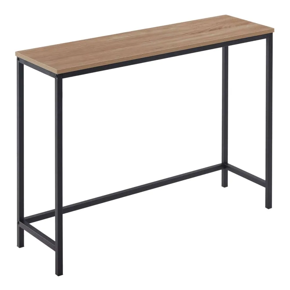 Lifewit Konsolentisch Beistelltisch Walnuss 120x30x72cm