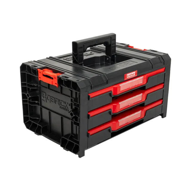 Kreher Q-Brick Pro Drawer3 Werkstattwagen 3 Schubladen
