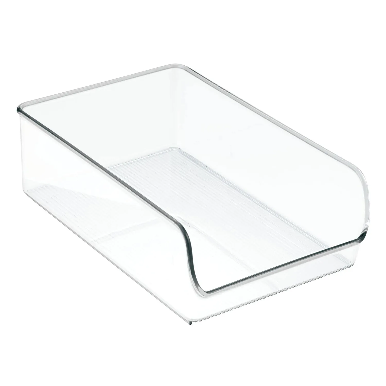 mDesign Aufbewahrungsbox groß 4er-Set transparent Küche