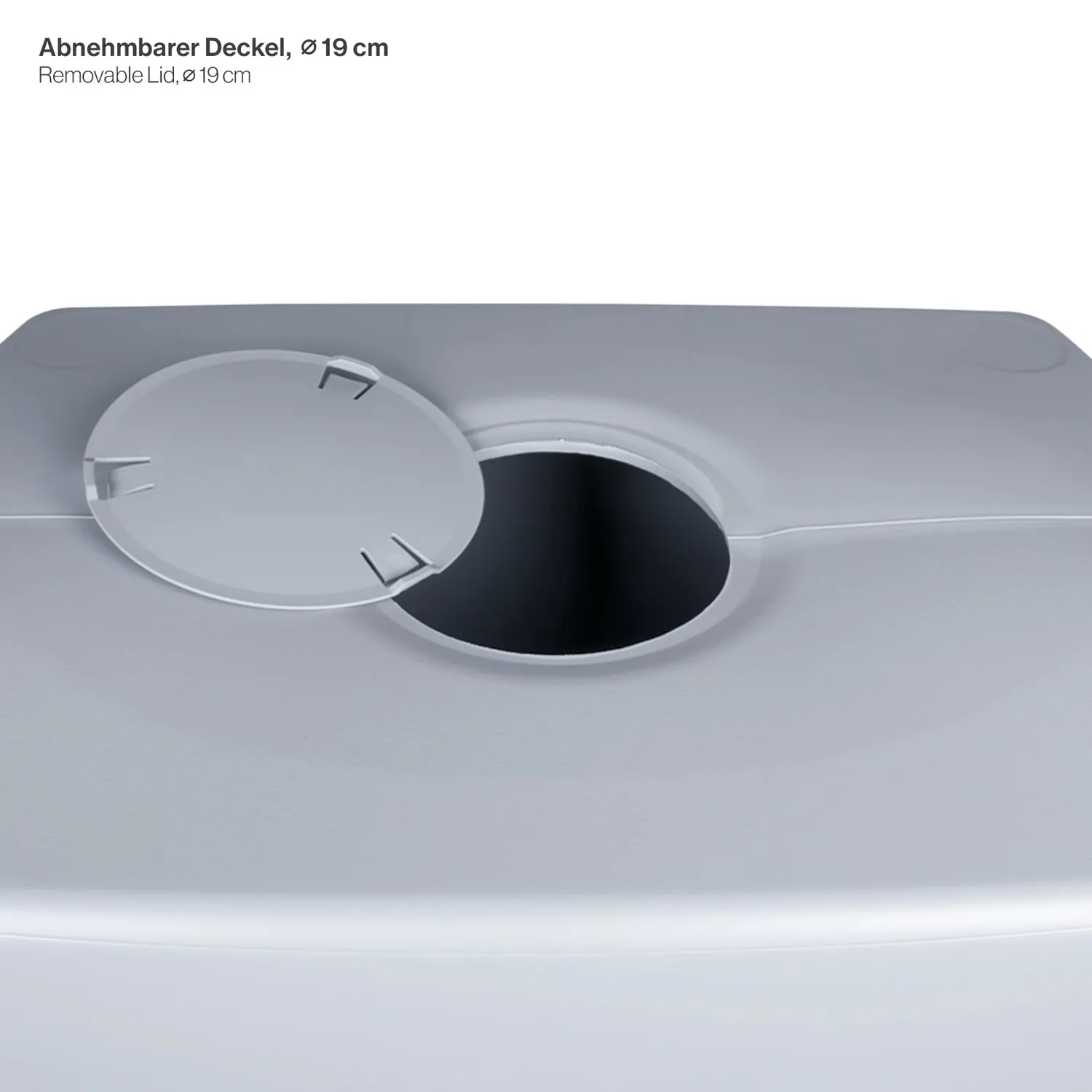 Kreher Aqua Tower Regentonne 350 Liter grau mit Hahn