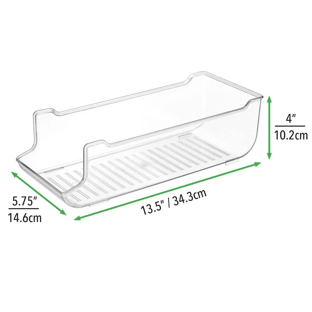mDesign Dosenhalter 2er-Set für 9 Dosen durchsichtig