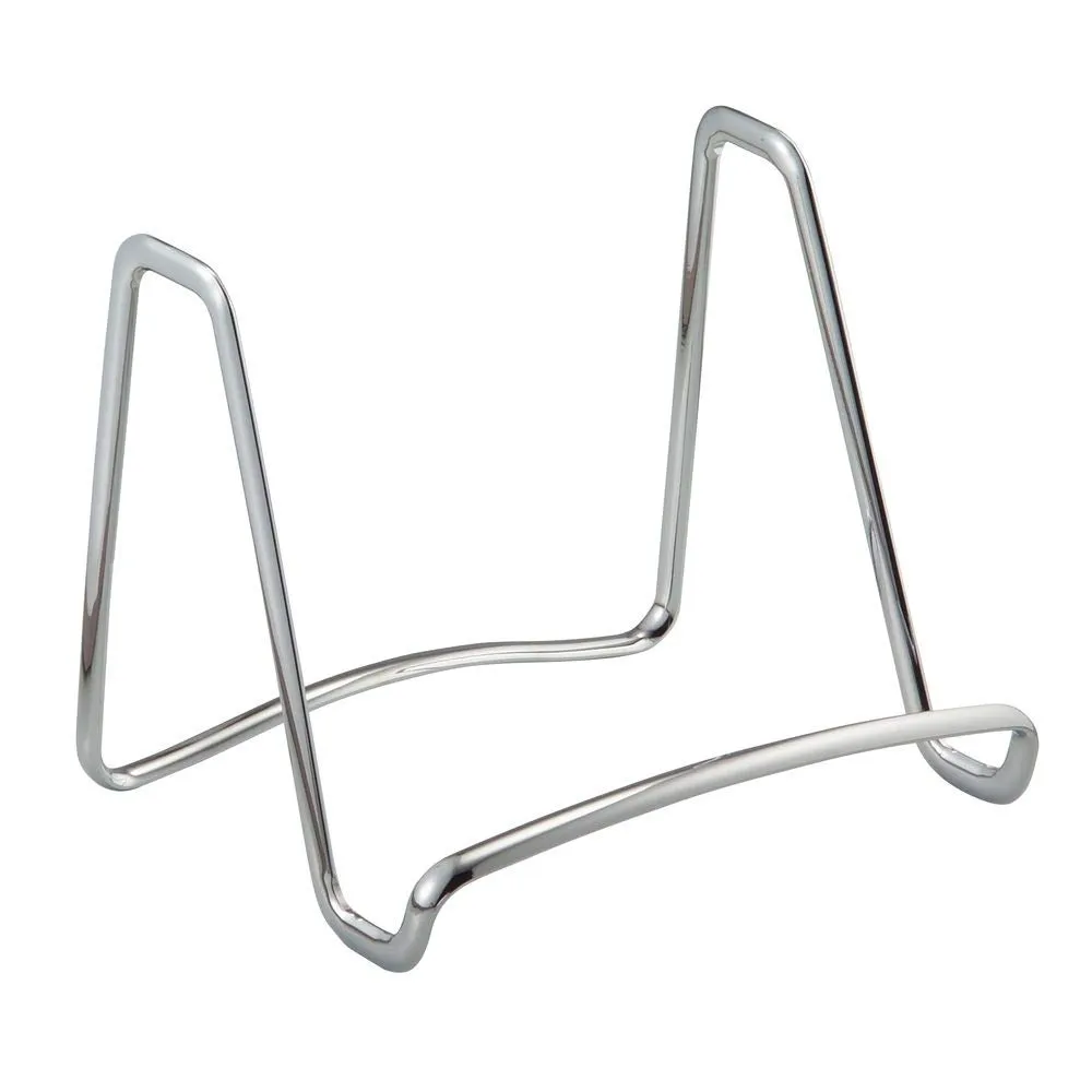 mDesign Kochbuchhalter Silber 2er-Set Stahl für Rezepte